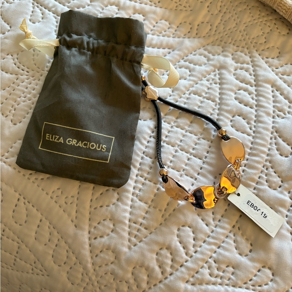 Gold and dark Gray Women's Bracelet